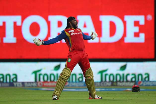 Top 10 Fatstest IPL Centuries: Chris Gayle 117 of 57